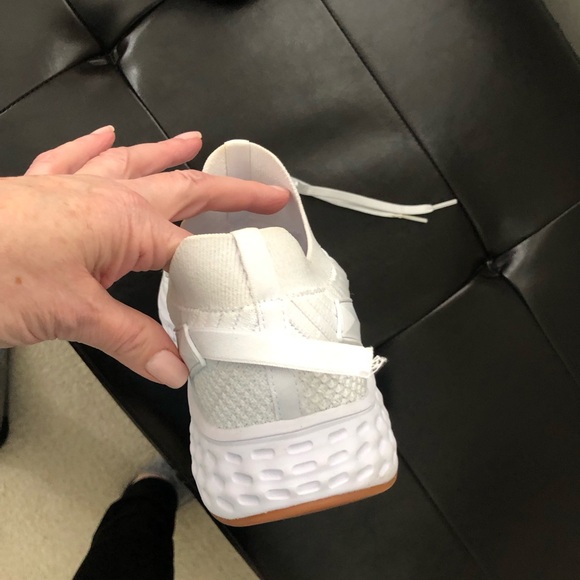 Zella size 12 women’s sneakers, worn twice.  Tab on back of pulling off - Picture 5 of 5